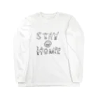 ツツミ エリコのstay@homeネコ ロングスリーブTシャツ