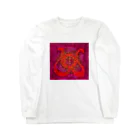 WAMI ARTのフトマニ・ウ(ヲシテ文字) Long Sleeve T-Shirt