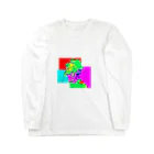 LIFE_is_a_JOKEの笑いながら泣く-カラフル Long Sleeve T-Shirt