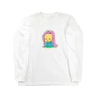 divadesukedoの乙女風アマビエ、オトビエちゃん Long Sleeve T-Shirt