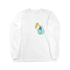 からばく社のレントゲン(ばく射します) Long Sleeve T-Shirt