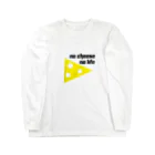 じゆうにのびのびのno cheese, no life2 ロングスリーブTシャツ