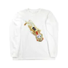 Rock catのゴロにゃんCAT GIRL Long Sleeve T-Shirt