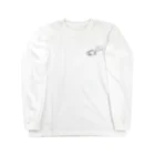 Ousiaのソーシャルディスタンスを唱えるワニ Long Sleeve T-Shirt