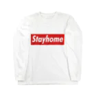 近藤商店湘南支店のStayhome BOXロゴシリーズ ロングスリーブTシャツ