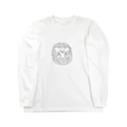 ゆるふわ系イラストグッズのゆるふわハリネズミ Long Sleeve T-Shirt