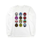 LUCHAのMASKMAN TWELVE ロングスリーブTシャツ