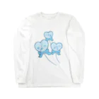 かわいいもののおみせ　いそぎんちゃくのハートの風船 Long Sleeve T-Shirt