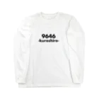 9646-kuroshiro-の96467-kuroshiro- ロゴロンT Long Sleeve T-Shirt