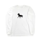 SWのくろいうま　控えめバージョン Long Sleeve T-Shirt