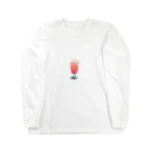 outciderの内緒のクリームソーダ Long Sleeve T-Shirt