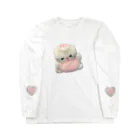 ぬ‪(ᐡ - ﻌ - ᐡ)‬ぅのなるとあにまるず ねこ Long Sleeve T-Shirt