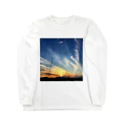 GOHANNDESUYOの夕焼け小焼け Long Sleeve T-Shirt