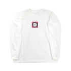 コインランドリーレコードのコインランドリーレコードオリジナルTシャツ-オレンジ Long Sleeve T-Shirt