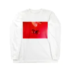 写真家NEKOのLOVE CHEERY - 02_さくらんぼ Long Sleeve T-Shirt