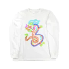 ビレイダオのネオン　龍 Long Sleeve T-Shirt