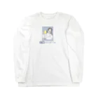 大衆おんなのこClubの大衆おんなのこClub ブルー Long Sleeve T-Shirt