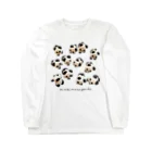 ninkimonopandaのニンキモノパンダ Long Sleeve T-Shirt