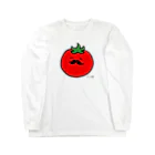 リカ蔵～rikagura～のヒゲプチトマト ロングスリーブTシャツ