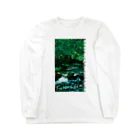 音楽と釣りのFishing Spot T shirts Trout Long Sleeve T-Shirt