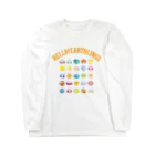 Spicatree(スピカツリー)の地球の皆さんこんにちは Long Sleeve T-Shirt