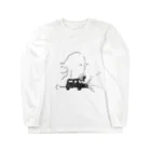  むきむき   地球生活のドコドライブ Long Sleeve T-Shirt