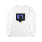 BillyTheKidのテレビと猫 ロンT Long Sleeve T-Shirt