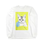 R503の花束猫 Long Sleeve T-Shirt