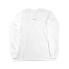 Cloudy_Gleamのrose-gleam #blue Long Sleeve T-Shirt