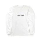 ゲッコー商店のPUSH START Long Sleeve T-Shirt