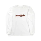 teenagersのyaccoedobe backprint Long Sleeve T-Shirt