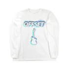 岩井(キマイラギターズ)のOFFSET ロングスリーブTシャツ