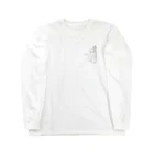 とげとげはっぱのベース弾くネコ 2 Long Sleeve T-Shirt