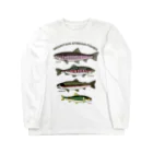 Tree Sparrowの渓流魚 Long Sleeve T-Shirt