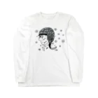 キャシーらしい。のラグビー選手のまなざし Long Sleeve T-Shirt