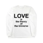 @mamma_miiiiaのLOVE is the theory of the Universe ロングスリーブTシャツ