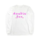 赤坂けーいち。のdouble fox Long Sleeve T-Shirt