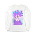 denpa_alienの天使くん ロングスリーブTシャツ