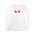 みらいMATEのHEART BOX LOGO TEE Long Sleeve T-Shirt