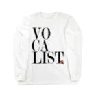 ラスト バンディットのVocalist Black Long Sleeve T-Shirt