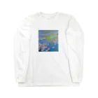 Art Baseのクロード・モネ / 1908 / Water Lilies / Claude Monet ロングスリーブTシャツ