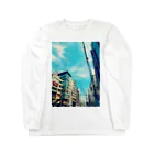 日本風景と自然風景の乃木坂からの風景 Long Sleeve T-Shirt