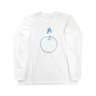 ミュータントモエの[A]APPLE Long Sleeve T-Shirt