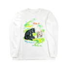 miku'ꜱGallery星猫のにゃんこ と ラビット 仲良くお昼寝 Long Sleeve T-Shirt