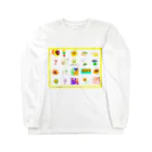 ひまわり作業所のオールヒマワリ Long Sleeve T-Shirt