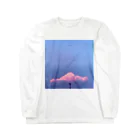 ironsのピンクの雲 Long Sleeve T-Shirt