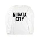 JIMOTO Wear Local Japanのniigata CITY　新潟ファッション　アイテム ロングスリーブTシャツ