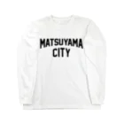 JIMOTO Wear Local Japanのmatsuyama city　松山ファッション　アイテム ロングスリーブTシャツ