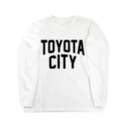 JIMOTOE Wear Local Japanのtoyota city　豊田ファッション　アイテム ロングスリーブTシャツ