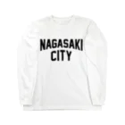 JIMOTO Wear Local Japanのnagasaki city　長崎ファッション　アイテム ロングスリーブTシャツ